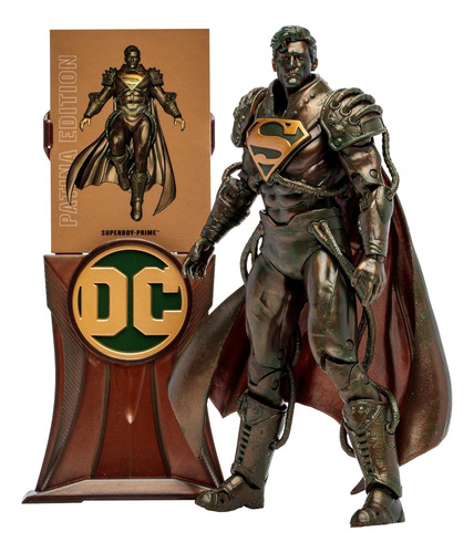 Bandai Mcfarlane Dc Multiverse Superboy-prime Patina Edition