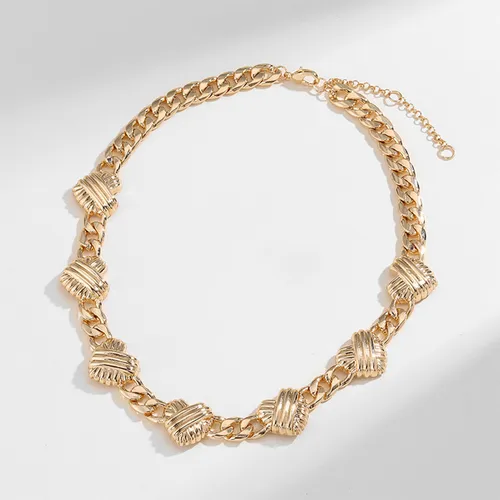 Collares En Forma De U Con Temperamento Melocotón Para Mujer
