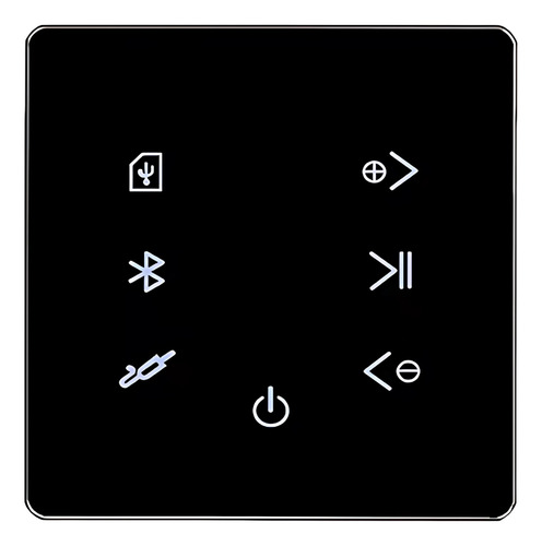 Amplificador Bluetooth Som Ambiente 4 Canais