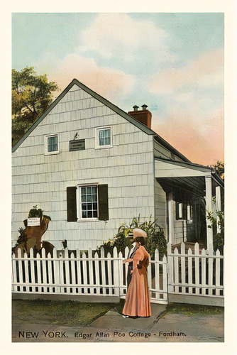 Vintage Journal Edgar Allan Poe Cottage, New York City, De Found Image Press. Editorial Found Image Pr, Tapa Blanda En Inglés