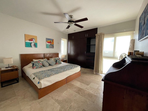 Departamento Amueblado En La Playa En Renta En Almares, Kinuh Telchac Puerto.