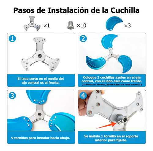 4 Ventiladores 3 En 1 De Piso Pedestal Y Pared 3 Aspas