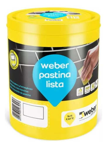 Pastina Weber Lista Para Usar 1 Kg