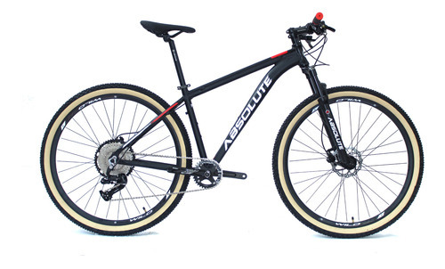 Bicicleta Aro 29 Absolute Nero 4 C/ 12v Freios Hidráulicos Cor Preto