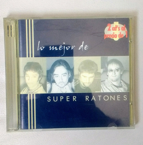 Super Ratones Lo Mejor Cd Original Álbum Doble  