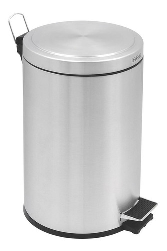 Lixeira 12l Inox C/ Pedal Brasil Plus 94538512 Tramontina