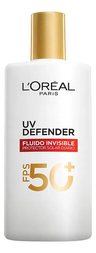 L'Oreal Paris Protector Solar Fluid FPS50+ UV Defender, 40ml