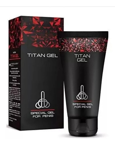 Gel Titan Black Para Hacer Crecer El Miembro Fragancia Neutro