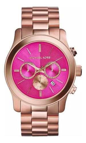 Relógio Michael Kors Mk5931 Rose Pink Completo Original