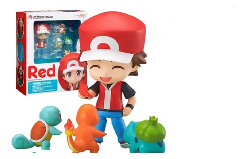 Pokemon 425 Charmander Bulbasaur Squirtle Nendoroid Figura (Usado)