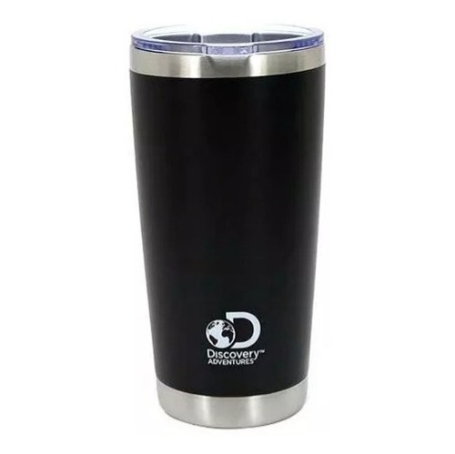 Vaso Termico Acero Discovery Frio Calor Tapa Antiderrame 