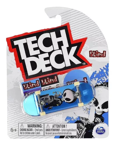 Skate De Dedo Profissional Fingerboard Tech Deck C/ Adesivos