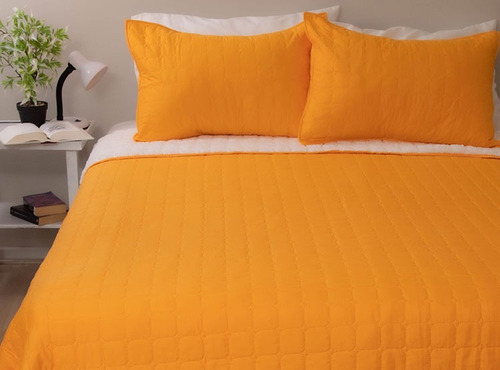 Quilt Cubrecama 1,5 Plazas Sherpa Da Vinci Térmico