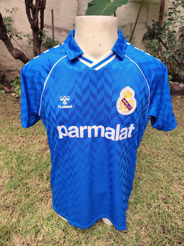 Jersey Real Madrid Retro 86 Visita Azul