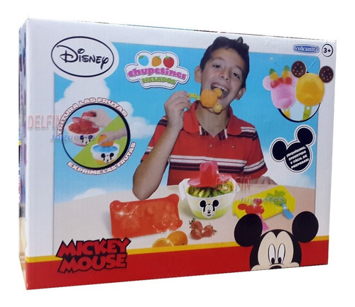 Disney Mickey Mouse / Minnie Chupetines Helados Vulcanita