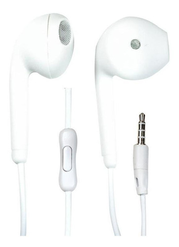 Fone De Ouvido Com Microfone X-cell Xc-f-15 Cor Sortida Cor Branco Cor da luz Branco