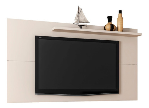 Rack Panel Soporte - Televisor Hasta 50 Con Repisa - Chanel