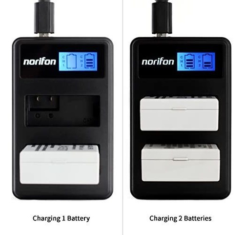Nb 6l Dual Channel Lcd Usb Charger For Canon Powershot