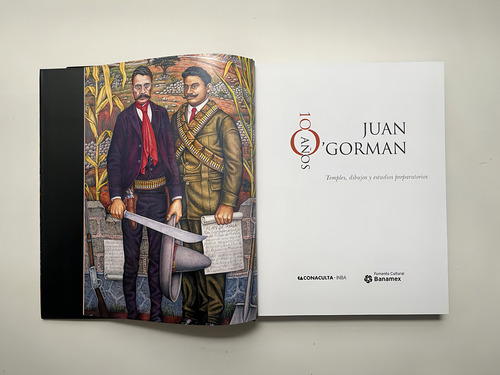 Juan Ogorman - 100 Años: Temples, Dibujos Y Estudios Preparatorianos, De Varios Es., Vol. Único. Editorial Banamex, Tapa Dura, Edición 1a En Español, 2005