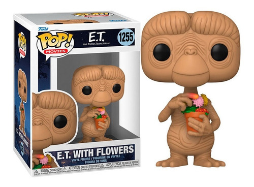 Funko Pop Movies E.t. 40th Et With Flowers E T 1255