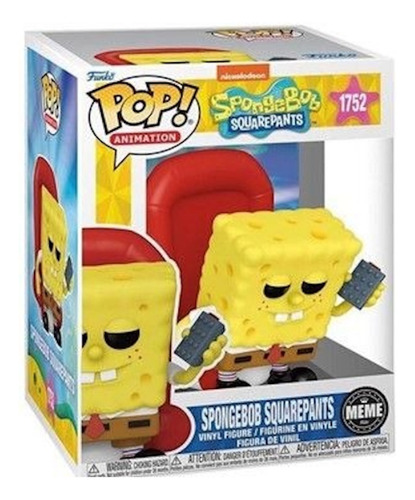 Funko Pop - Bob Esponja En Sillon (1752) 7inch
