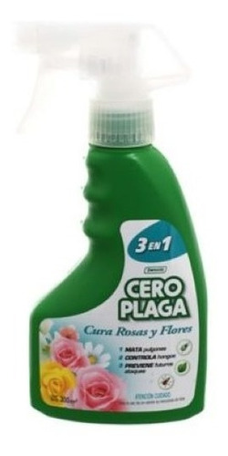 Cero Plaga Cura Rosas Y Flores 300cm3 Spray  - Agrolact