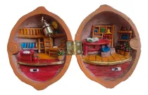 Comprar Casa De Muñecas De Cáscara De Nogal, Casa De Muñecas De Cásc