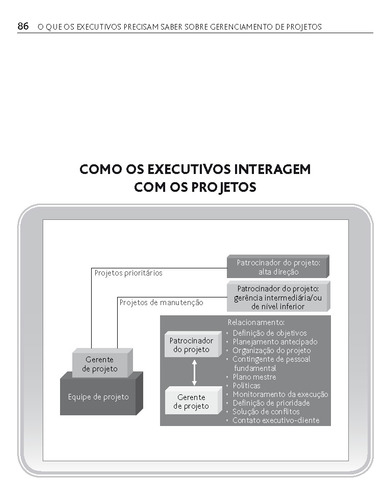 O que os Executivos Precisam Saber sobre Gerenciamento de Projetos, de Kerzner, Harold D.. Editorial Bookman Companhia Editora Ltda., capa mole em português, 2011
