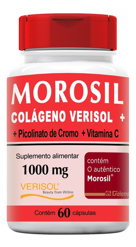 Morosil + Colágeno Verisol + Vitamina C 1000mg 60 Cápsulas