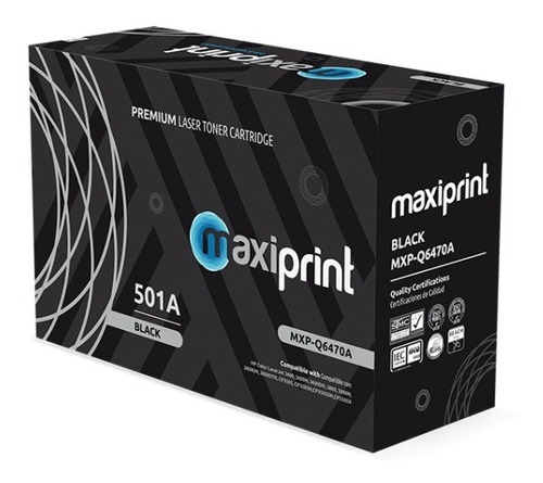Toner Maxiprint  Compatible Con Hp Q6470a