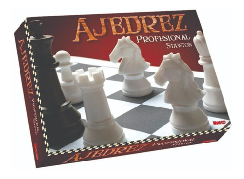 Juego De Mesa Ajedrez Profesional Stawton Nupro