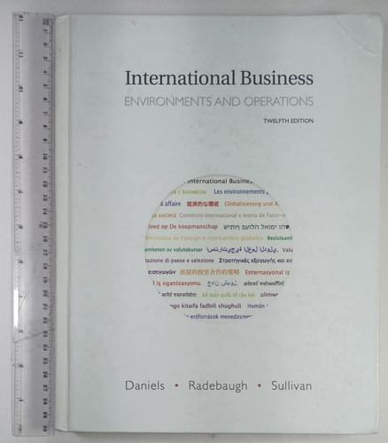 International Business Environments And Operations 12°ed.
