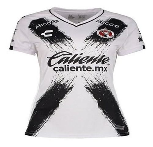 Playera Jersey Xolos Para Dama (5018333) Blanca Local 