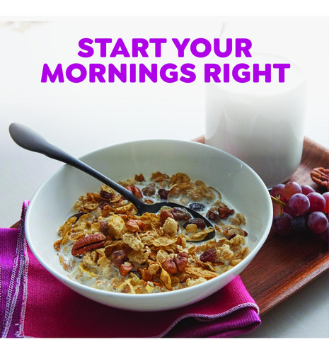 Cereal De Grano Entero Con Pasas Dátiles Y Nueces 454 G