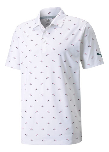 Puma Golf Polo Mattr Paradise Estandar Para Hombre