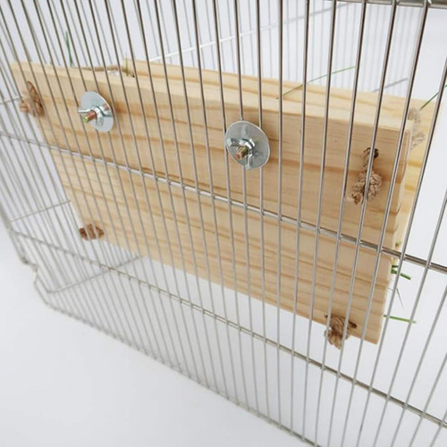Estante De Madera Para Conejos, Dispensador De Heno Para
