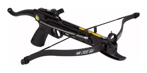 Balestra Besta Pistol Cobra 80 Lbs + 3 Setas + Bandoleira