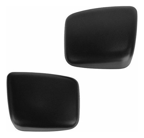 Espejo - Mirror Cap Cover Textured Black Tow Left And Ri