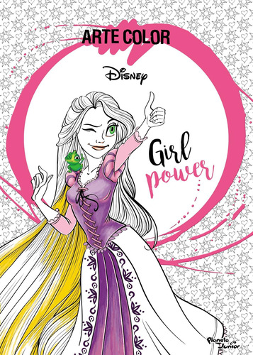 Arte Color. Girl Power Disney Planeta Junior