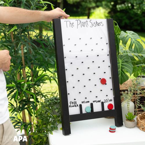 Tablero Ilyapa De Prize Drop Game, Grande Y Portátil, 35 X 6