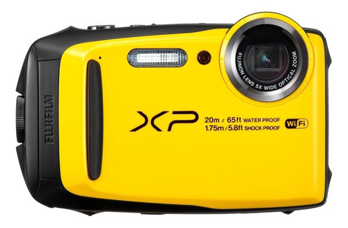  Fujifilm FinePix XP120 compacta color  amarillo