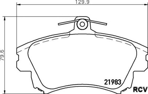 Balatas Disco  Delantera Para Volvo S40   2008