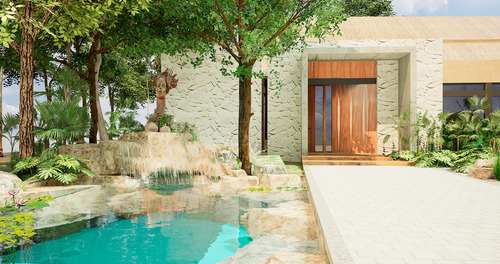 Lote En Venta En Medio De La Selva Puerto Morelos