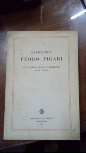 Libro Exposición Pedro Figari Centenario De Su Nacimiento