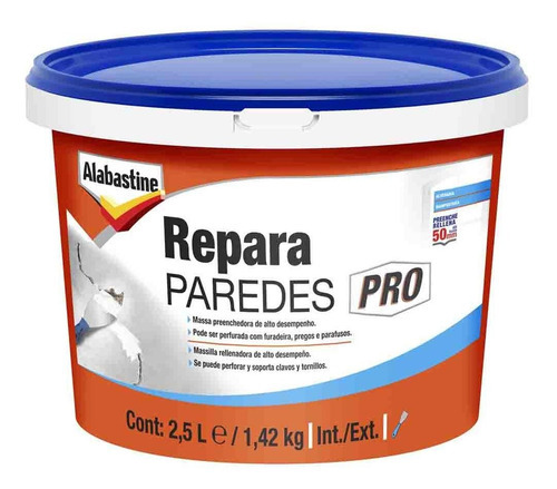 Alabastine Repara Paredes Pro 2,5 L Alba