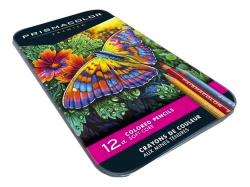 Imagen 4 de 6 de Prismacolor Premier Set X 12 Lapices De Colores Premium