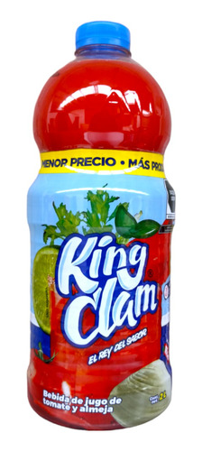 Jugo De Tomate King Clam Ato De 2 Lt