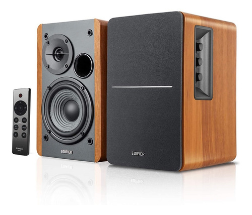 Parlantes 2.0 Edifier R1280dbs Control Bluetooth 5.0 Madera