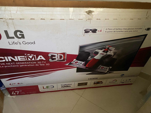 Imagen 2 de 2 de Tv Led LG 47