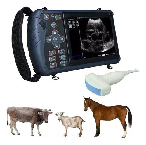 Portable Veterinary Ultrasound Scanner Machine Para Animales